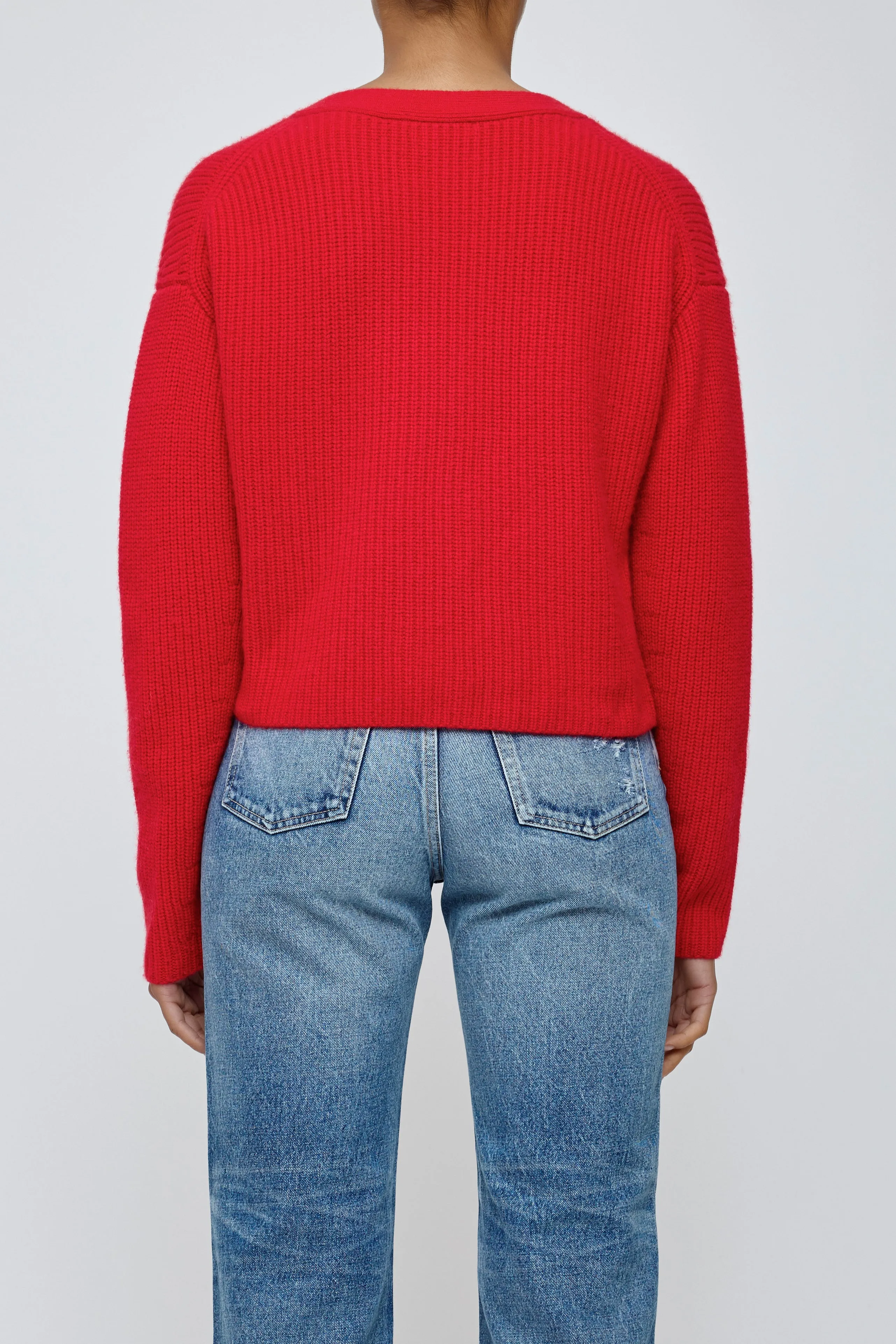 V NECK CARDIGAN sold by Moussy product image thumbnail 3