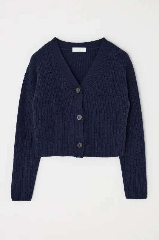 V NECK CARDIGAN sold by Moussy
