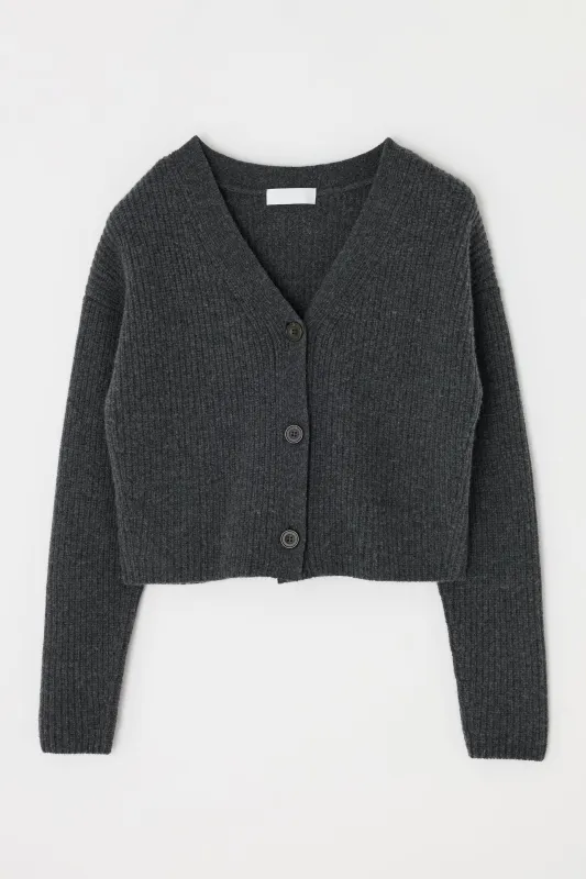 V NECK CARDIGAN sold by Moussy