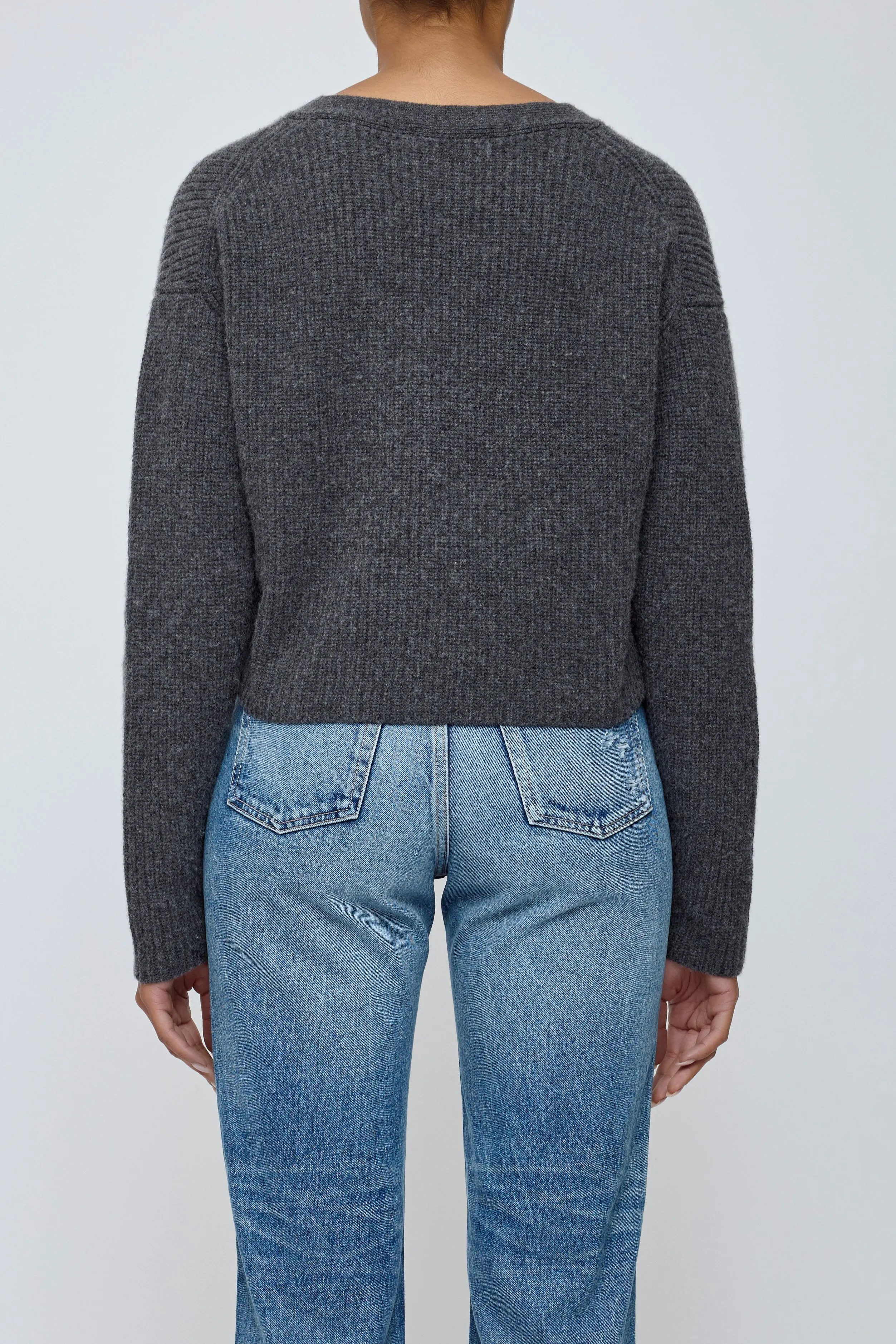 V NECK CARDIGAN sold by Moussy product image thumbnail 3