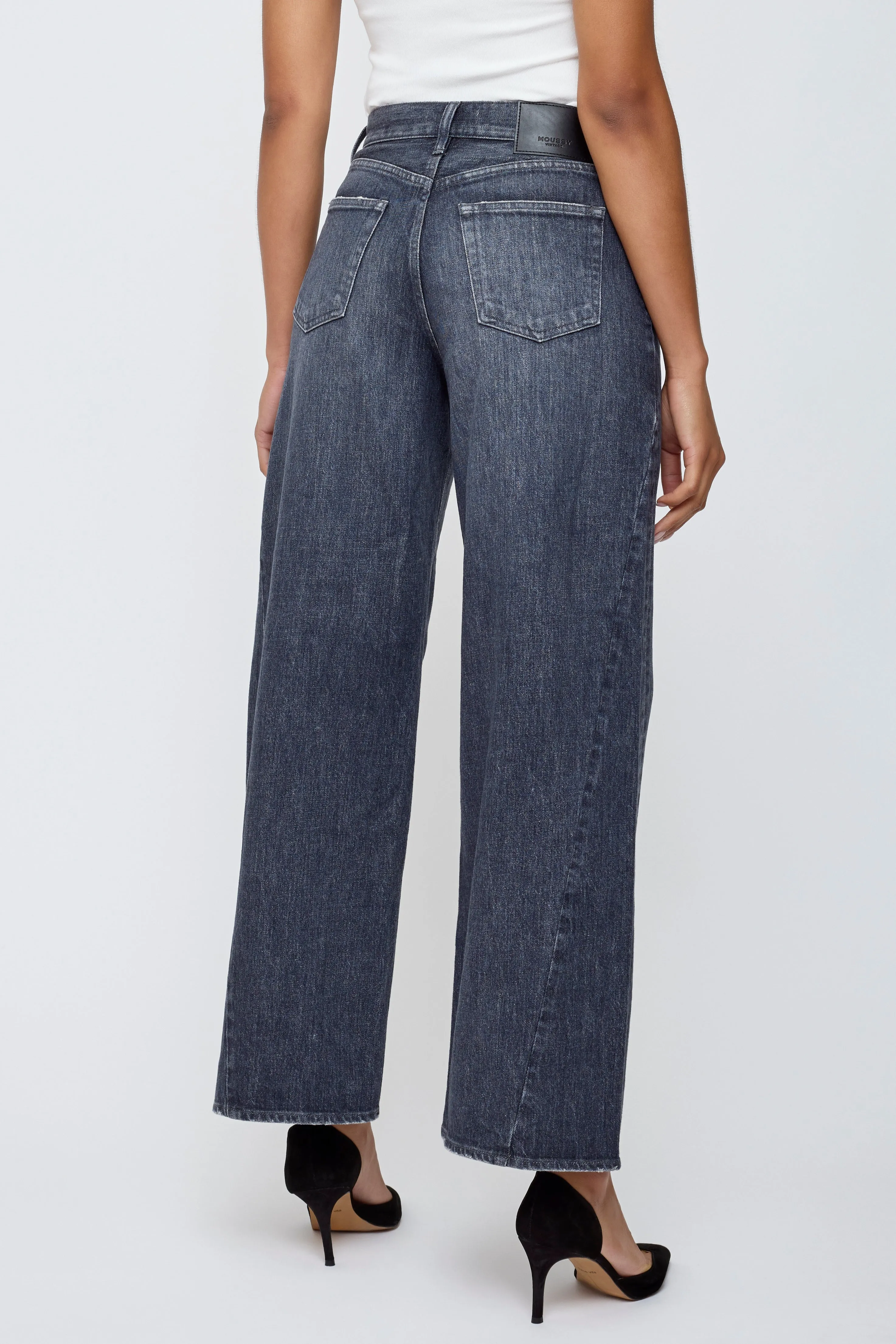 POLLARD TWISTED WIDE PANTS sold by Moussy product image thumbnail 3