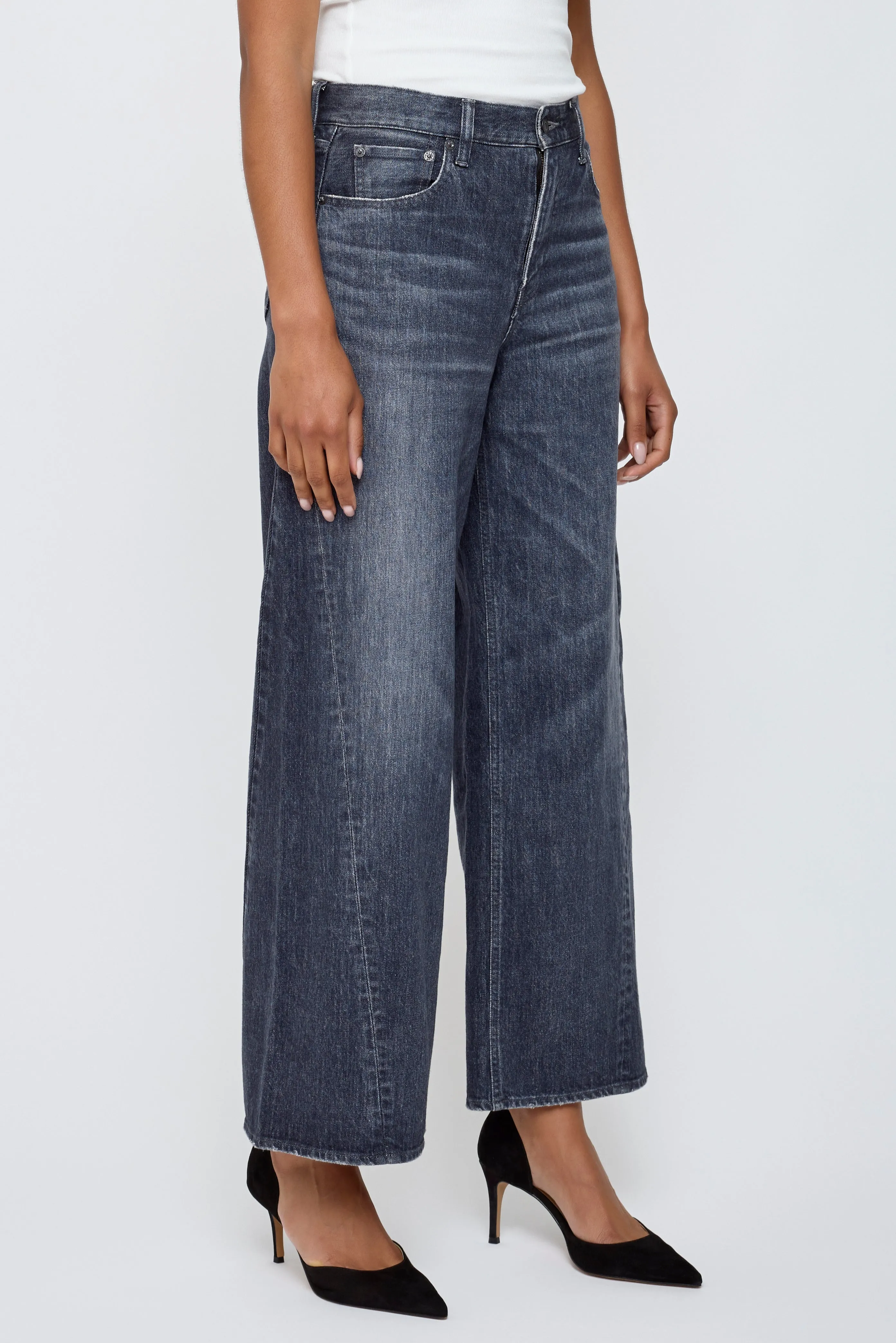 POLLARD TWISTED WIDE PANTS sold by Moussy product image thumbnail 4