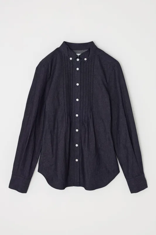 PIN TUCK GATHER SH made by Moussy