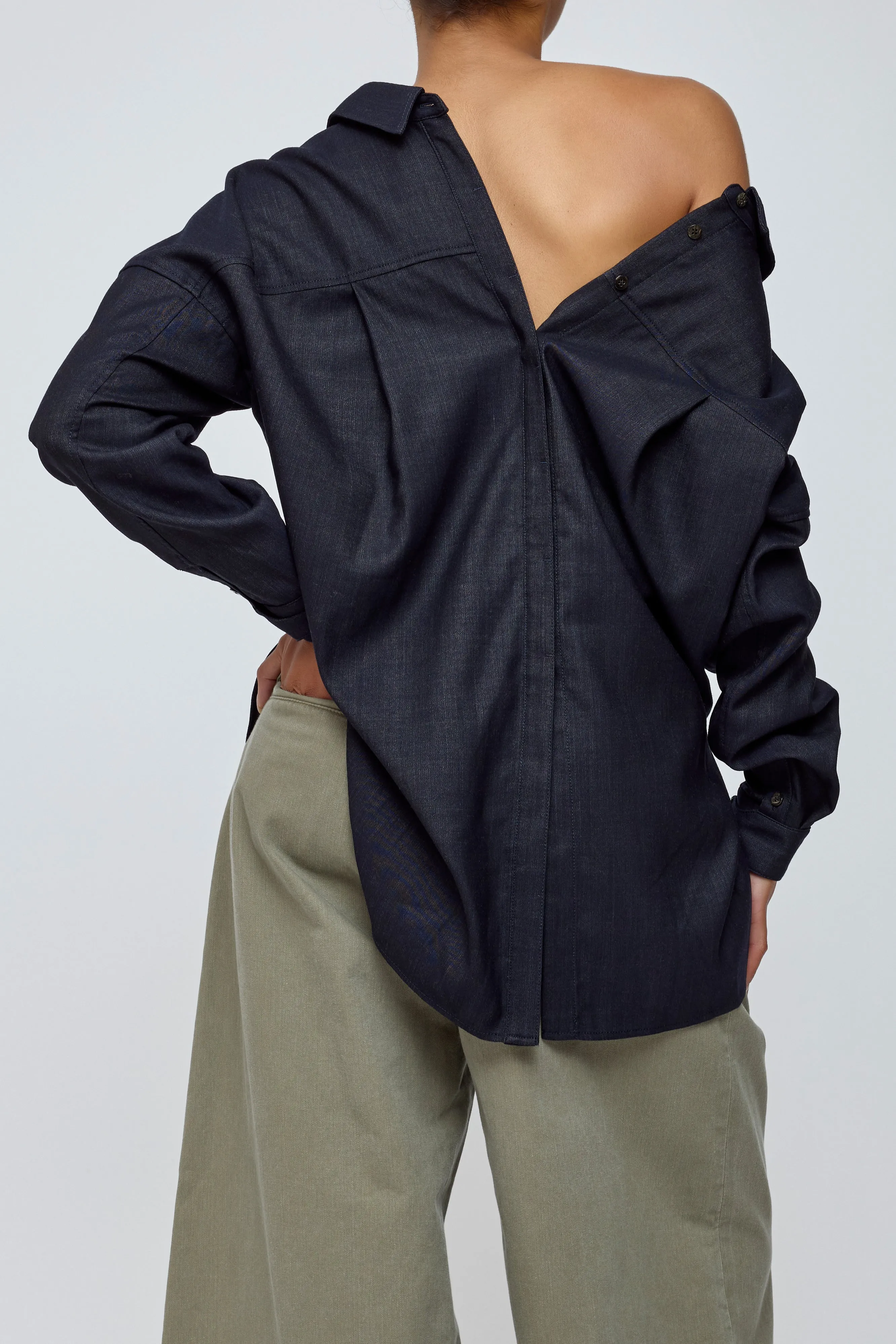 W OPEN OVER SHIRT sold by Moussy product image thumbnail 5