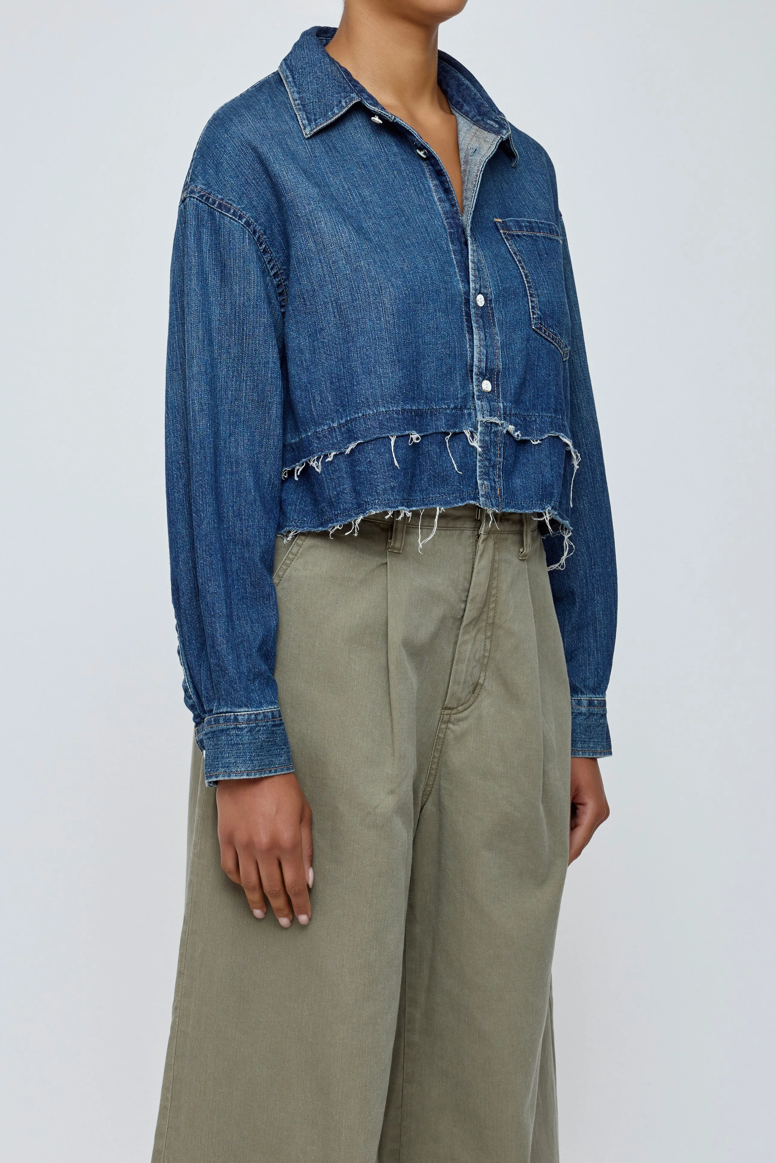 LEIPSIC TIERED SHIRT-CP sold by Moussy product image thumbnail 4