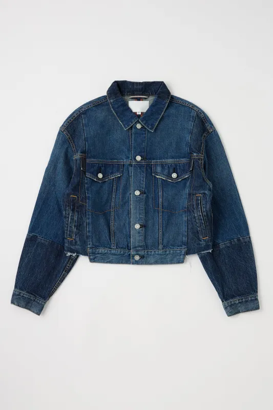 DOVER TWO-TONE JACKET sold by Moussy