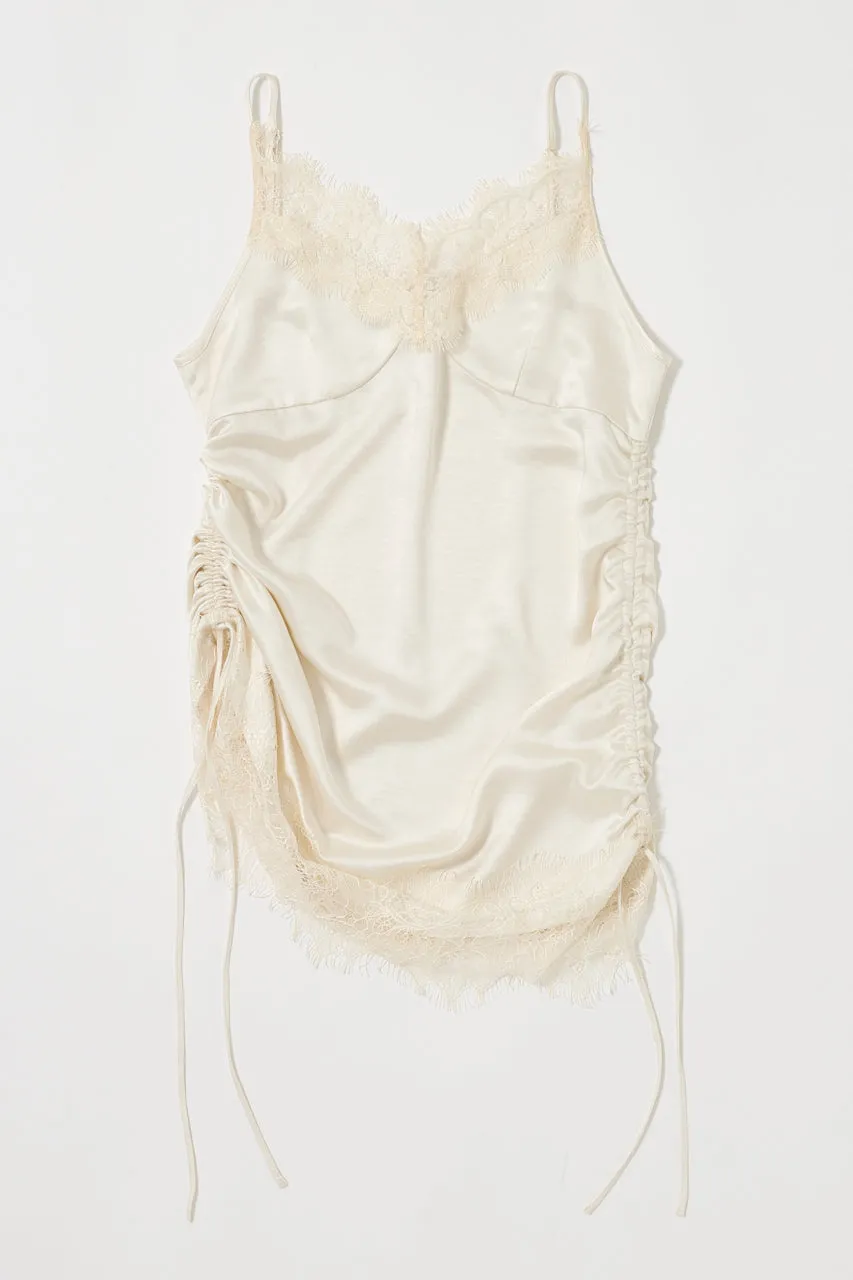 LACE TRIM CAMI DRESS sold by Moussy
