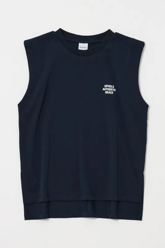 TINY LETTER SLEEVELESS TOP sold by Moussy