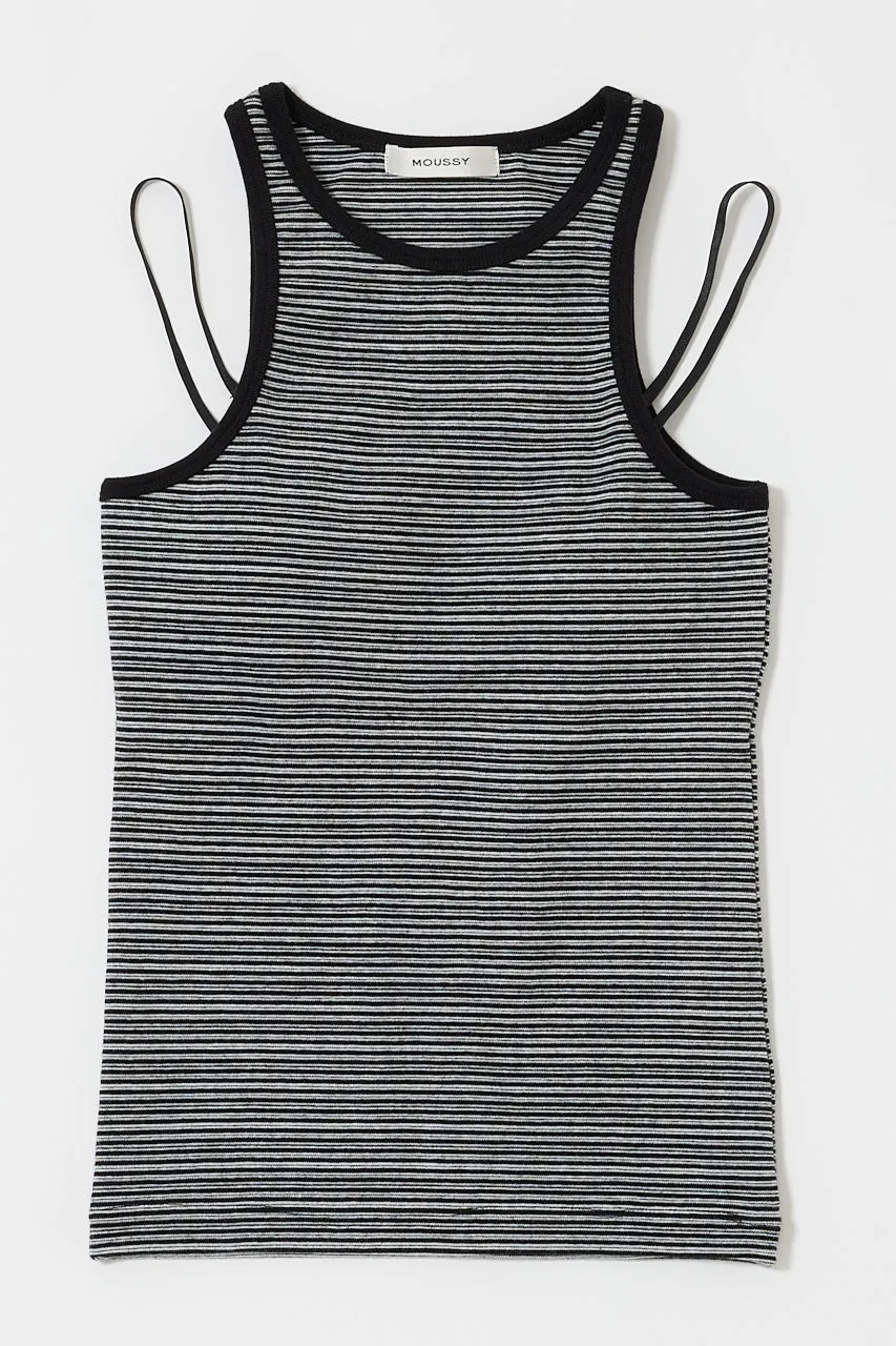 AMERICAN SLEEVE TANK TOP sold by Moussy