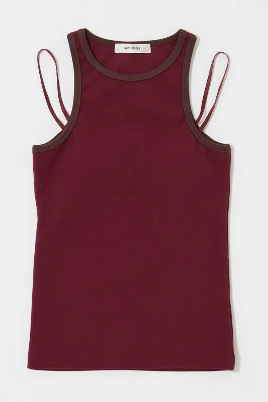 AMERICAN SLEEVE TANK TOP sold by Moussy
