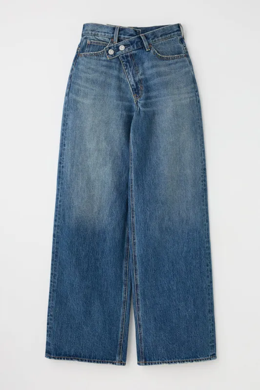 CROSS WAIST WIDE STRAIGHT sold by Moussy