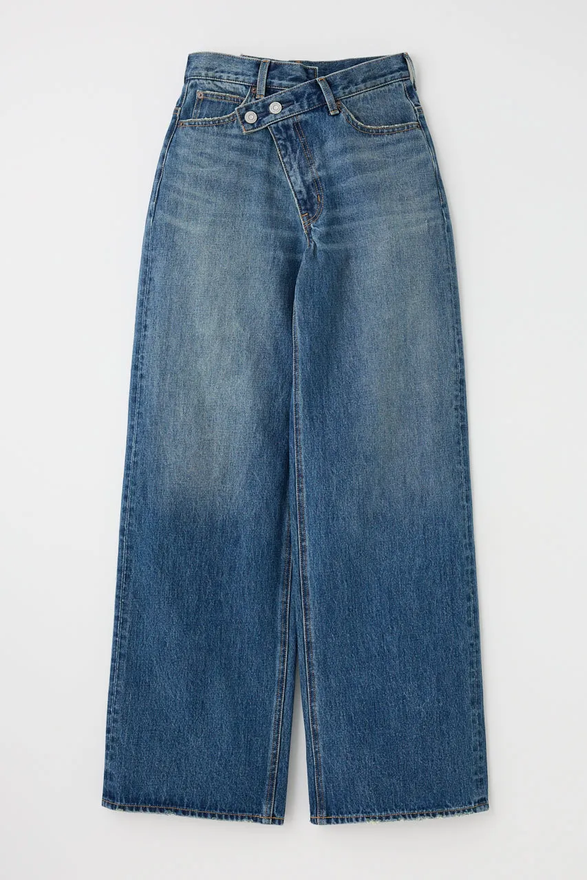 CROSS WAIST WIDE STRAIGHT sold by Moussy