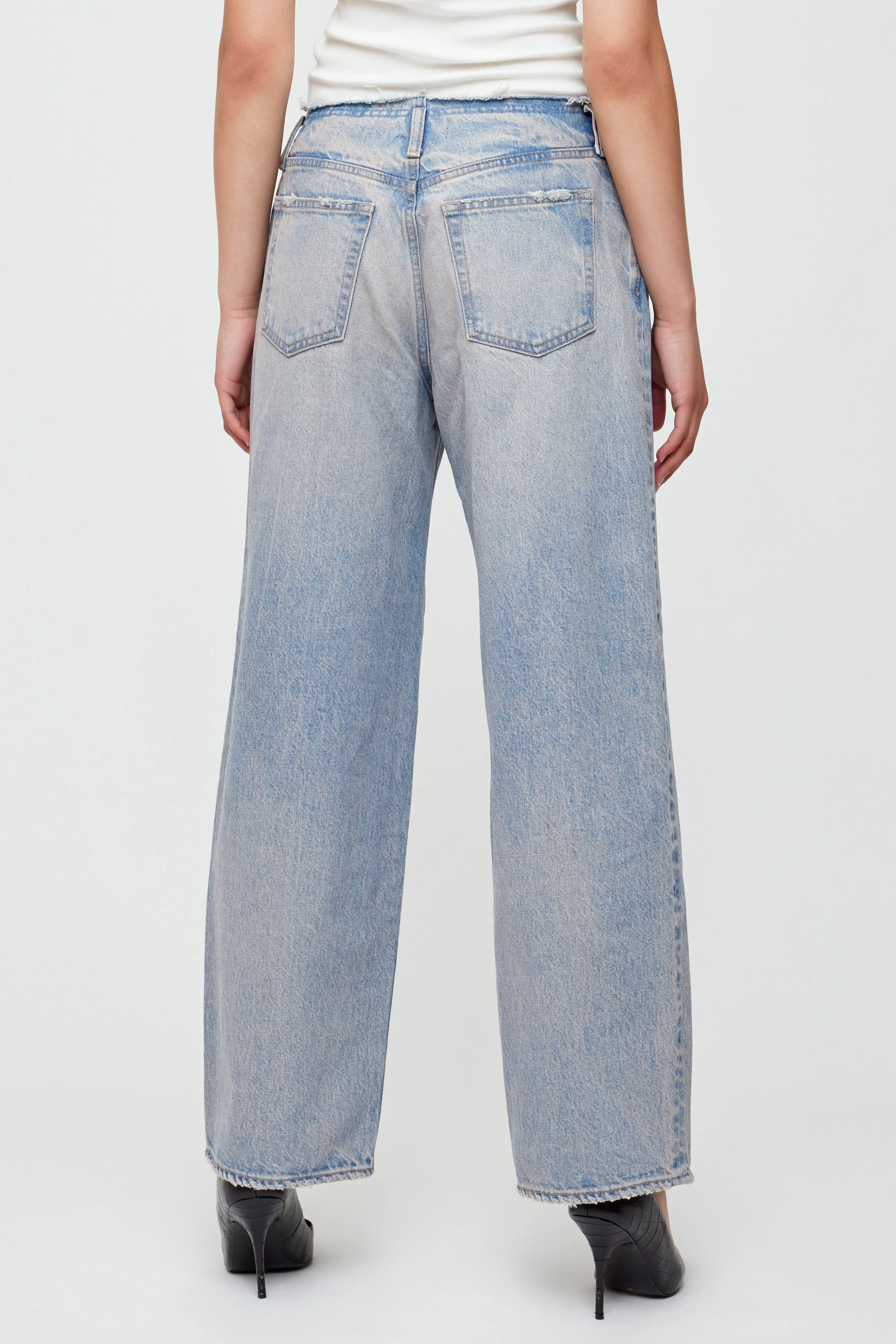 NO BELT PANT - Wesconnett sold by Moussy product image thumbnail 3