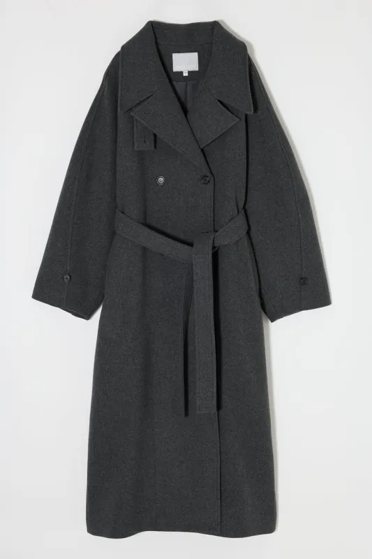 FORM SLEEVE LONG COAT made by Moussy