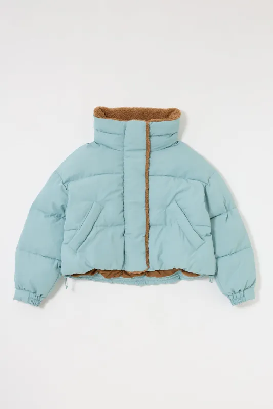 STAND COLLAR PUFFER JACKET made by Moussy