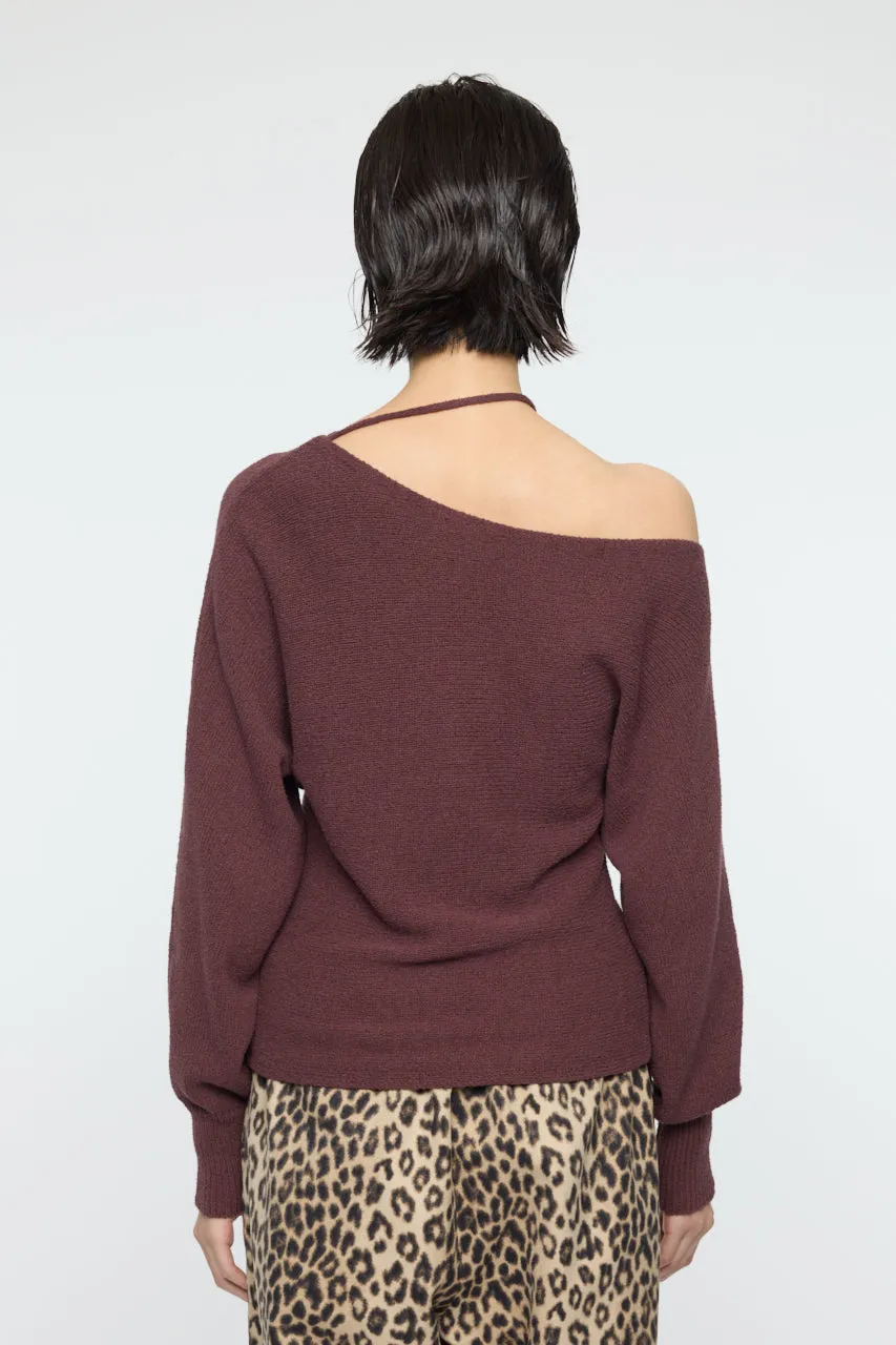 ONE SHOULDER KNIT TOP sold by Moussy product image thumbnail 3