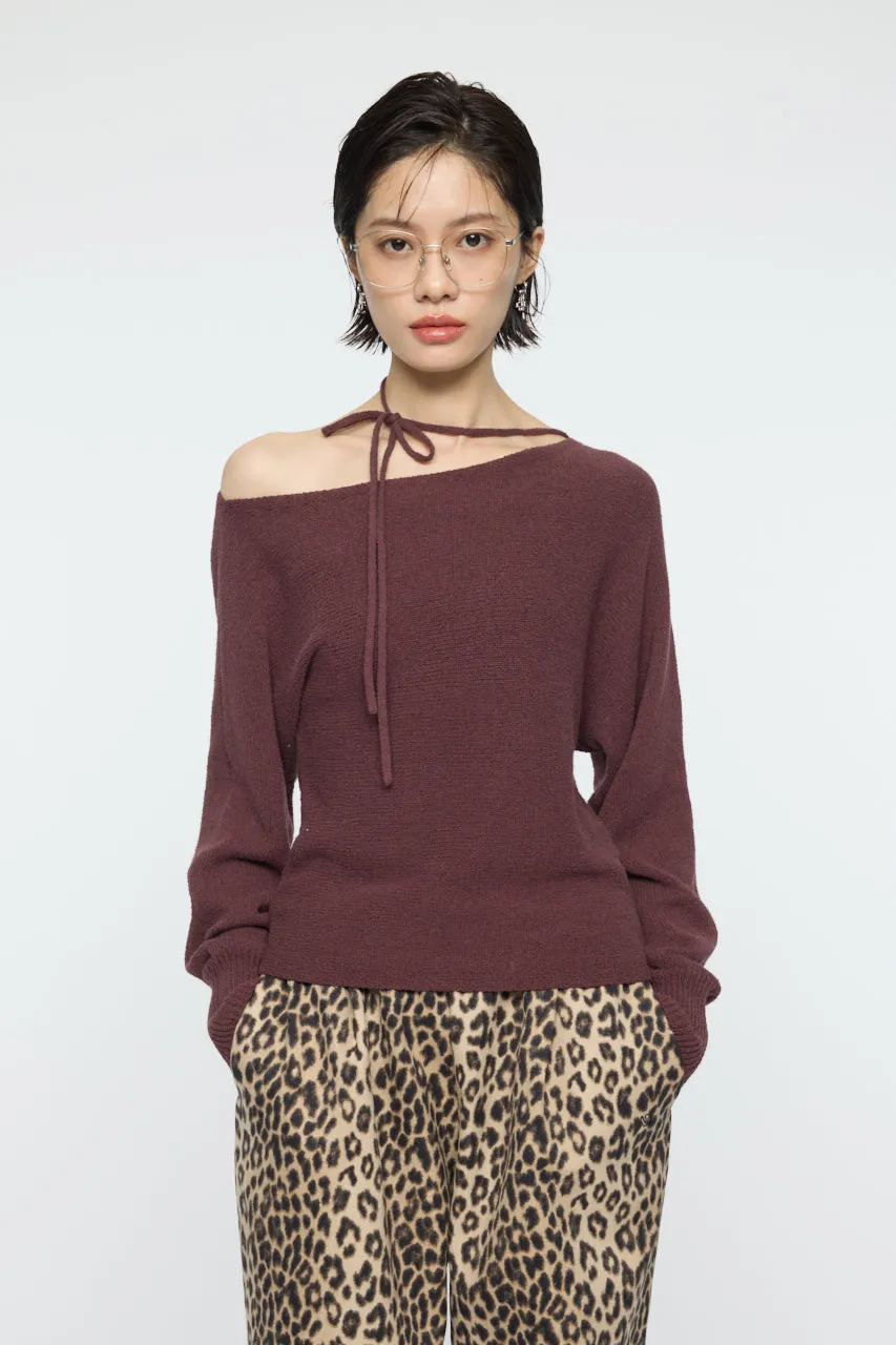 ONE SHOULDER KNIT TOP sold by Moussy product image thumbnail 2