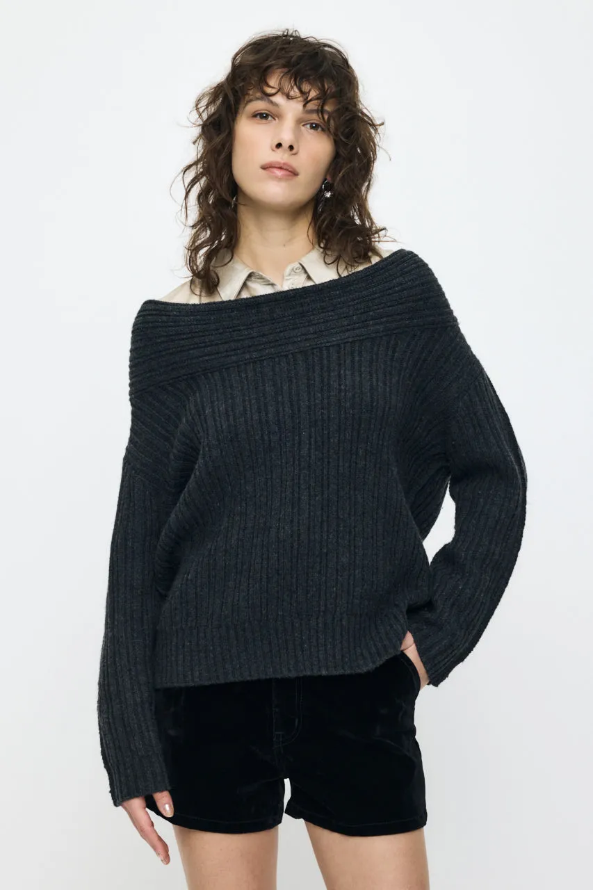 OVER RIB OFF SHOULDER sold by Moussy product image thumbnail 2