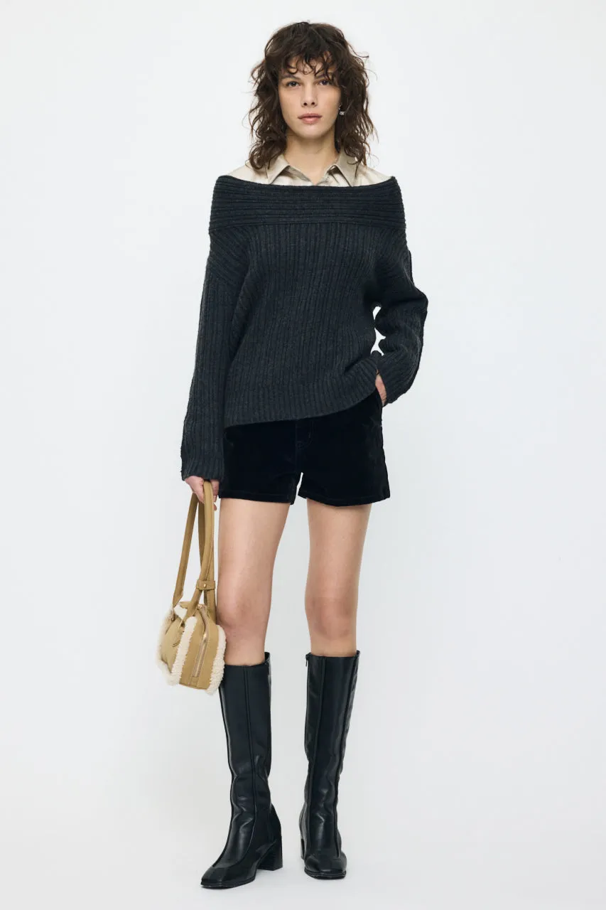 OVER RIB OFF SHOULDER sold by Moussy product image thumbnail 3