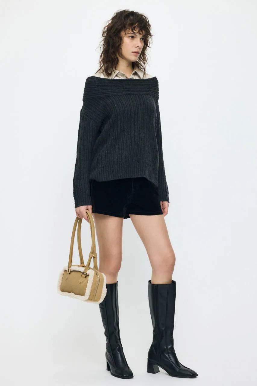 OVER RIB OFF SHOULDER sold by Moussy product image thumbnail 5