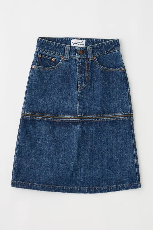 VQ DENIM SKIRT sold by Moussy