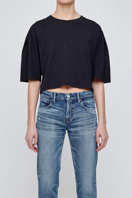MV GATHER SLEEVE TEE made by MOUSSY VINTAGE