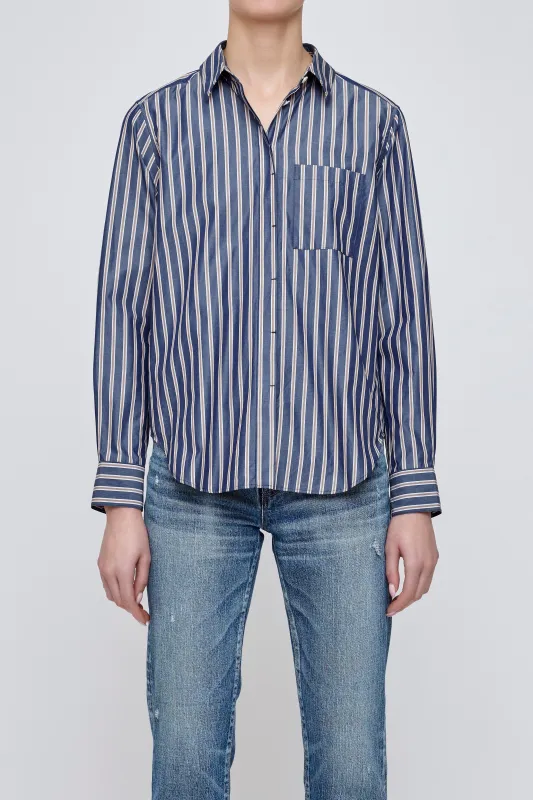 BASIC STRIPED SHIRT sold by Moussy