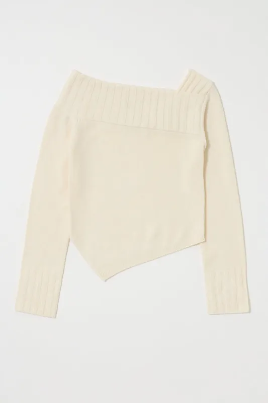 ASYMMETRY TOP made by Moussy