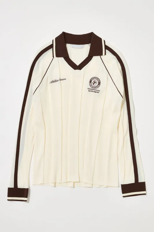 KNIT GAME SHIRT - JS sold by Moussy