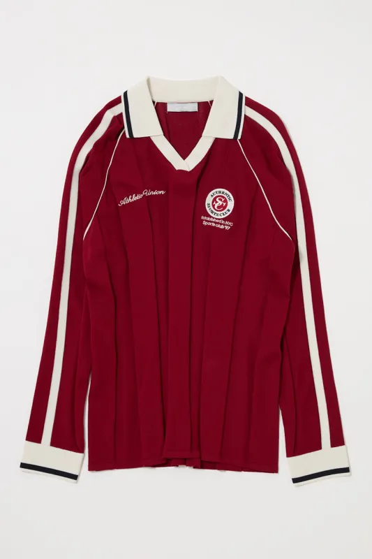 KNIT GAME SHIRT - JS sold by Moussy