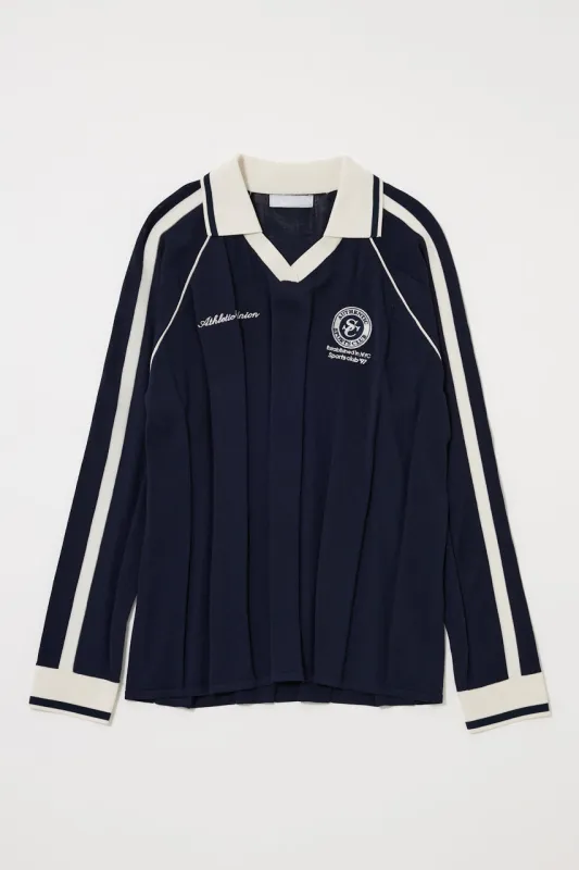 KNIT GAME SHIRT - JS sold by Moussy