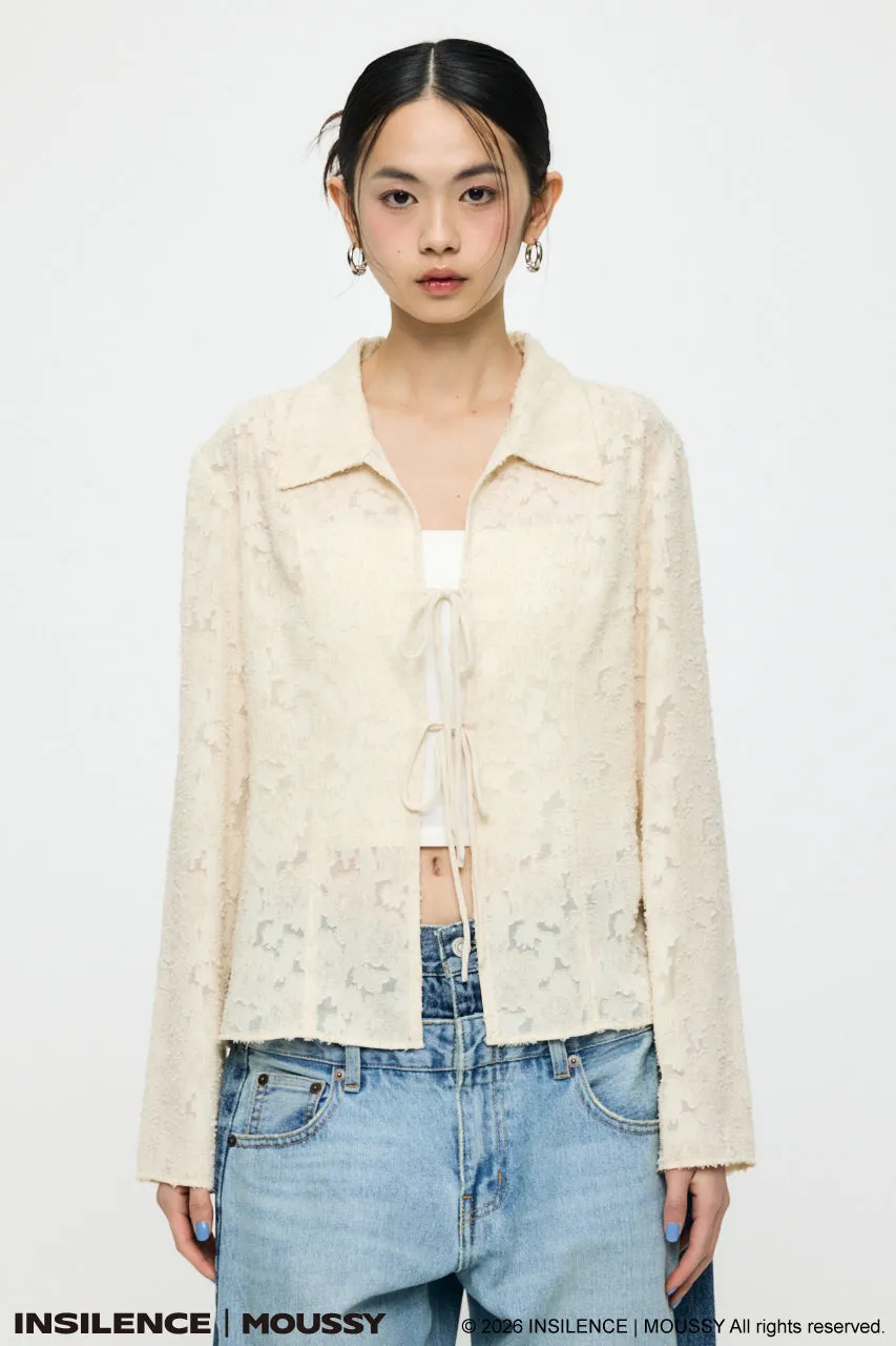 INSILENCE FRONT TIE SHIRT sold by Moussy product image thumbnail 2
