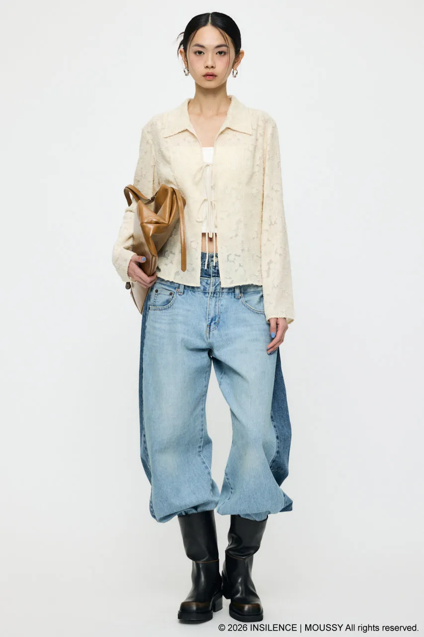 INSILENCE FRONT TIE SHIRT sold by Moussy product image thumbnail 5