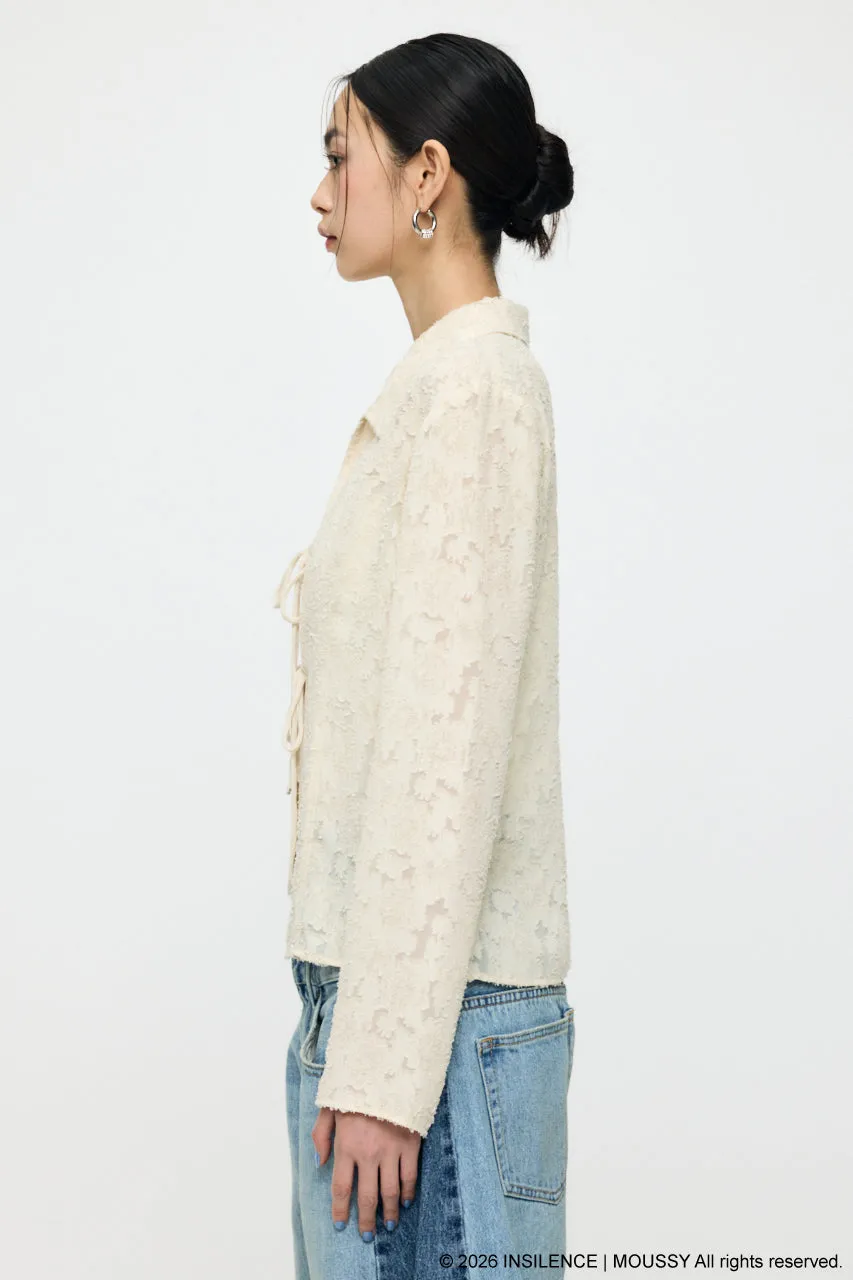 INSILENCE FRONT TIE SHIRT sold by Moussy product image thumbnail 4