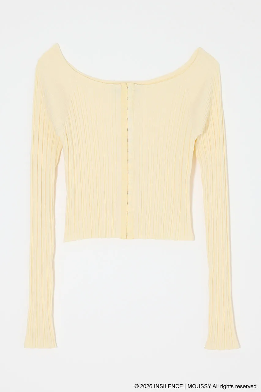INSILENCE OFF SHOULDER KNIT sold by Moussy product image thumbnail 2
