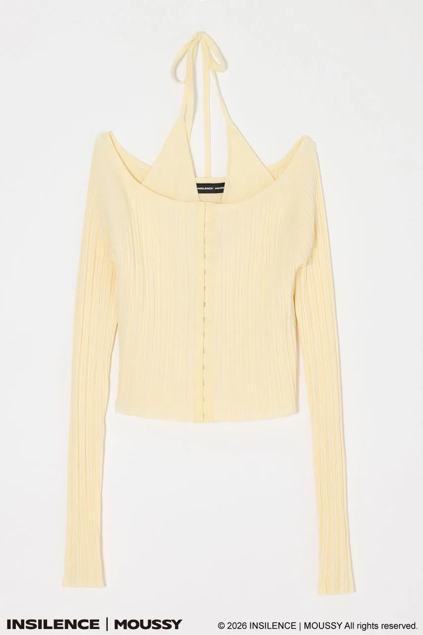 INSILENCE OFF SHOULDER KNIT sold by Moussy