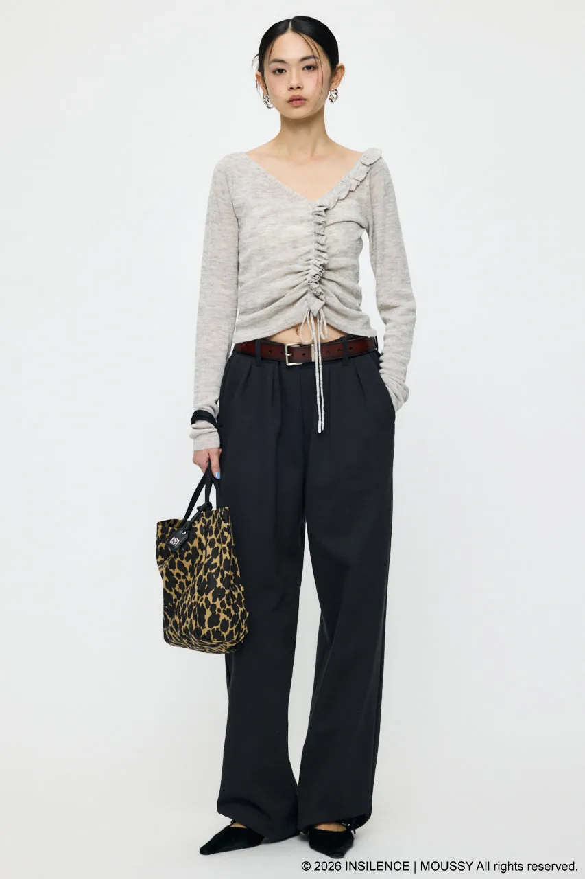 INSILENCE GATHER KNIT TOP sold by Moussy product image thumbnail 3