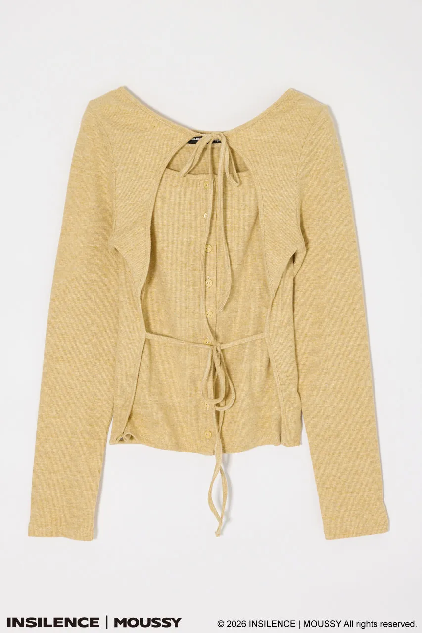 INSILENCE LAYER CUT TOPS sold by Moussy