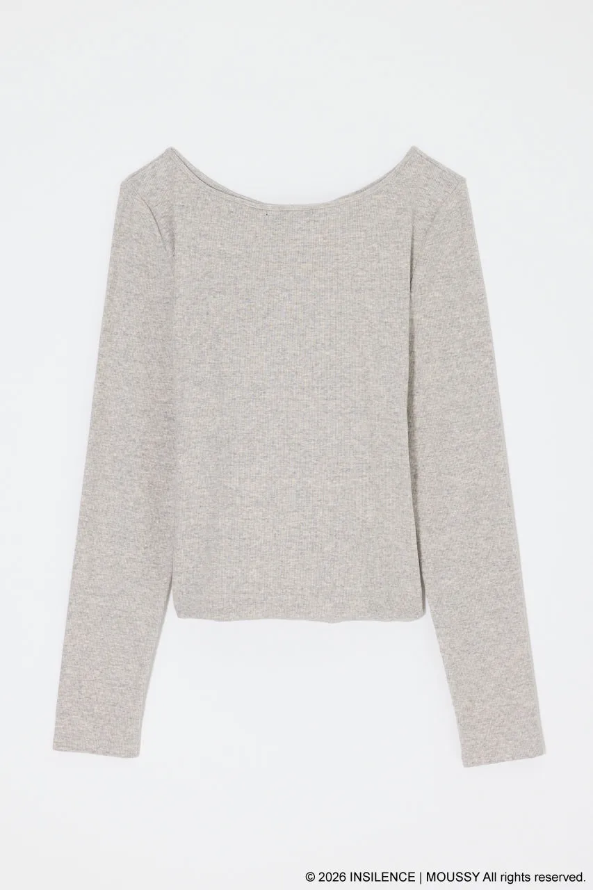 INSILENCE LAYER CUT TOPS sold by Moussy product image thumbnail 3