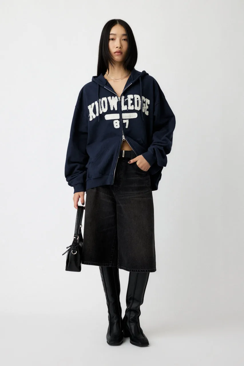 COLLEGIATE ZIP HOODIE sold by Moussy product image thumbnail 5