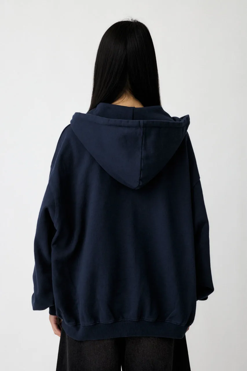 COLLEGIATE ZIP HOODIE sold by Moussy product image thumbnail 3