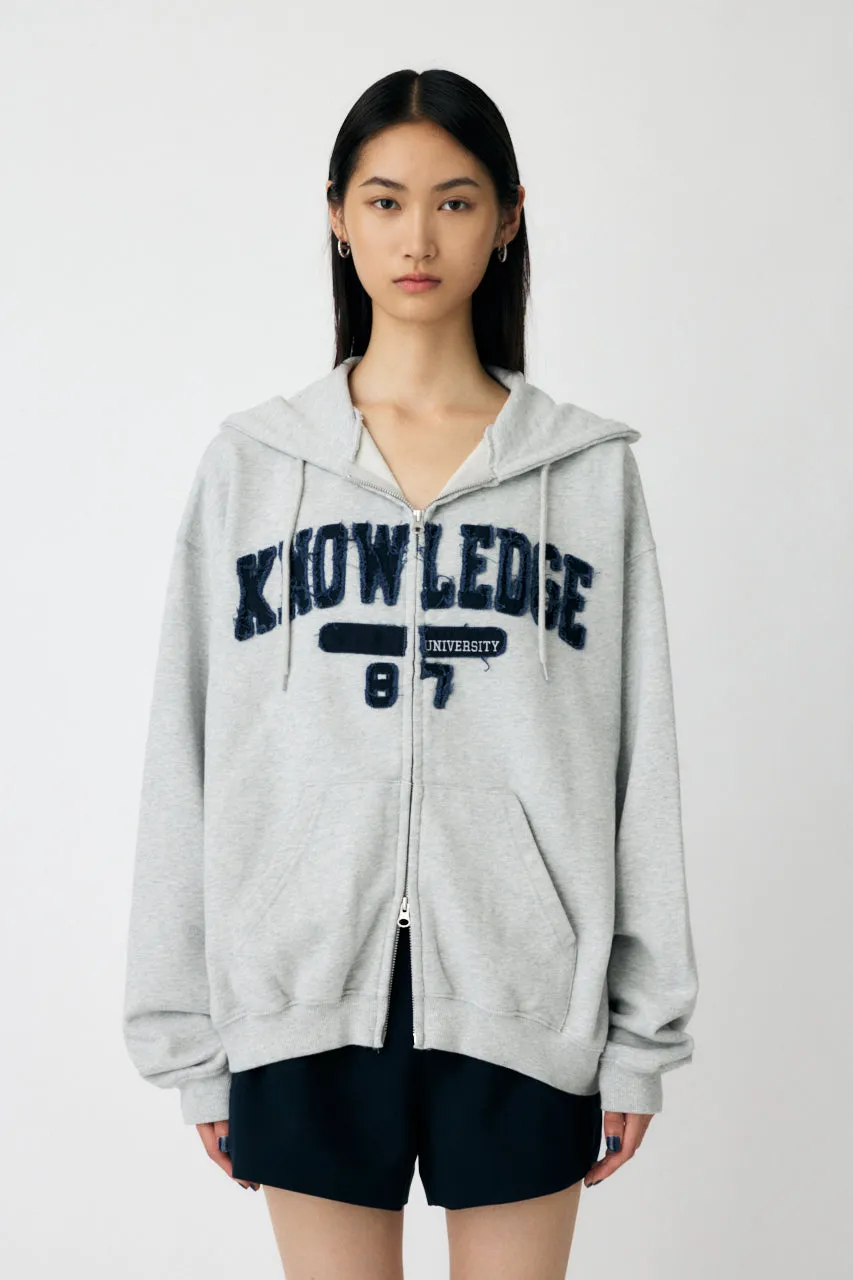 COLLEGIATE ZIP HOODIE sold by Moussy product image thumbnail 2
