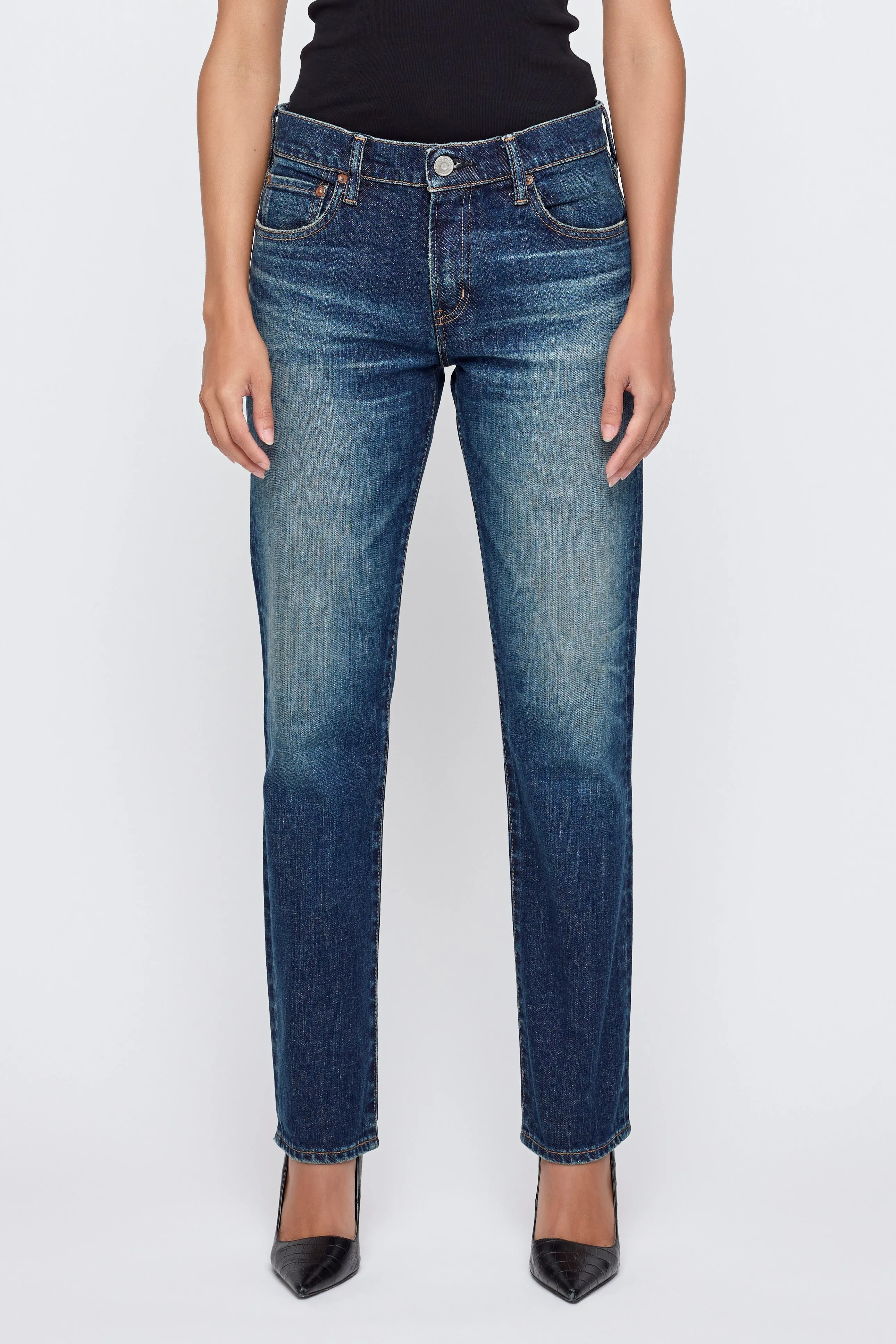 SLIM STRAIGHT - Leverett sold by Moussy