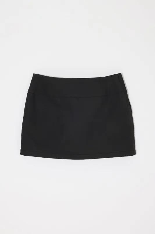 FAUX SUEDE MINI SKIRT made by Moussy