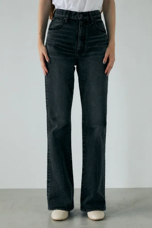 MVS BLACK FLARE LONG made by Moussy