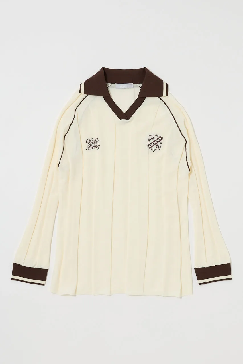 KNIT GAME SHIRT sold by Moussy