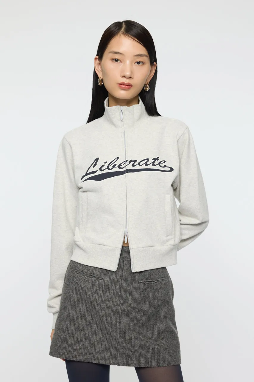 VARSITY LOGO TRACK JACKET sold by Moussy product image thumbnail 2