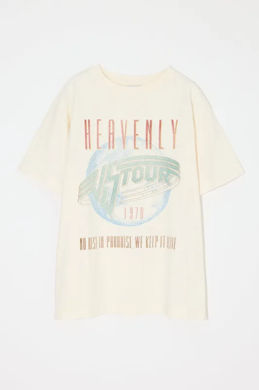 FADED GRAPHIC LOOSE TEE made by Moussy
