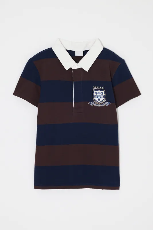 CLASSIC RUGBY SHIRT made by Moussy