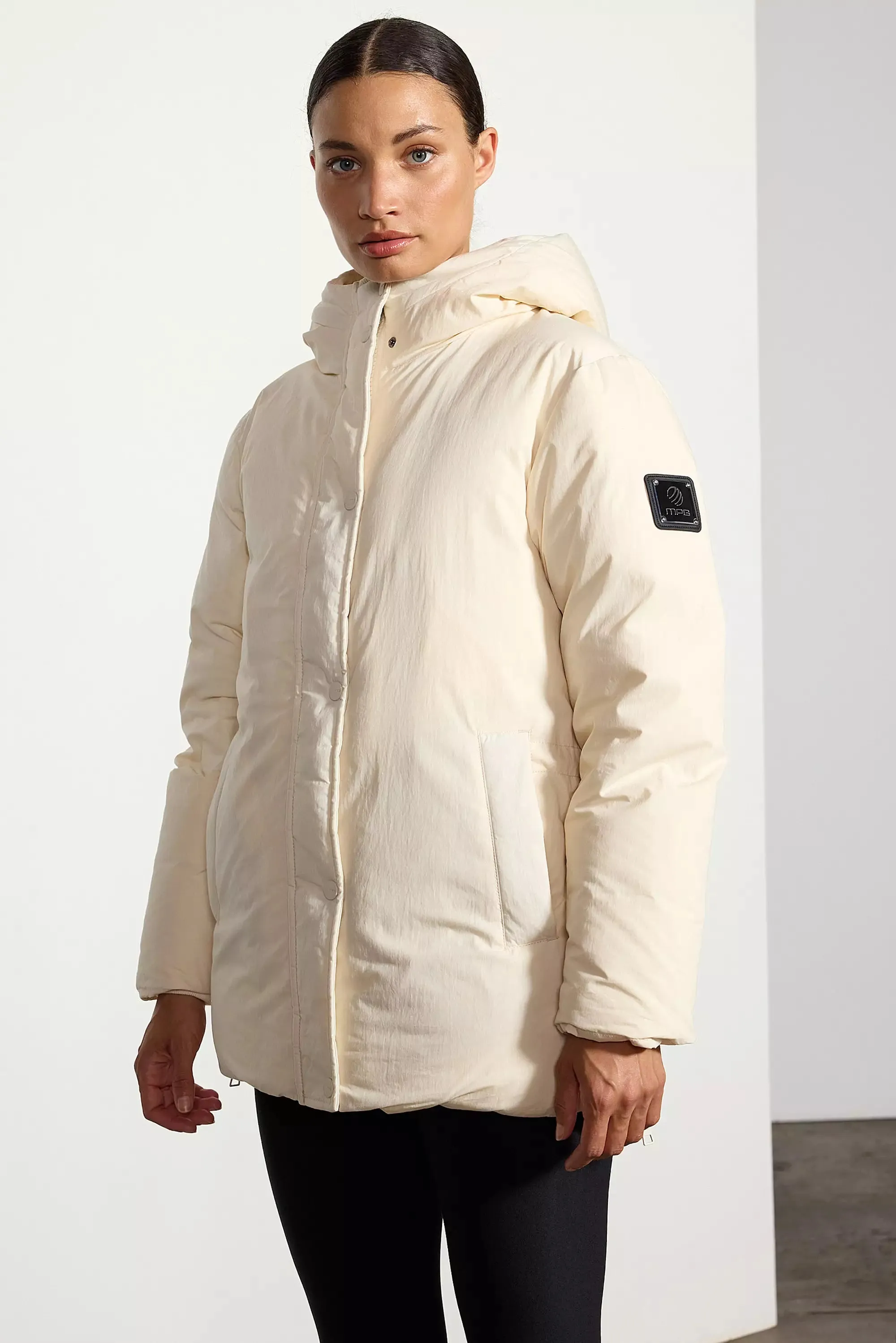 RDS Down Hip-Length Puffer - Winter White sold by MPG